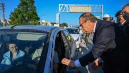 Vali Yavuz sahaya indi denetledi, vatandaşları uyardı