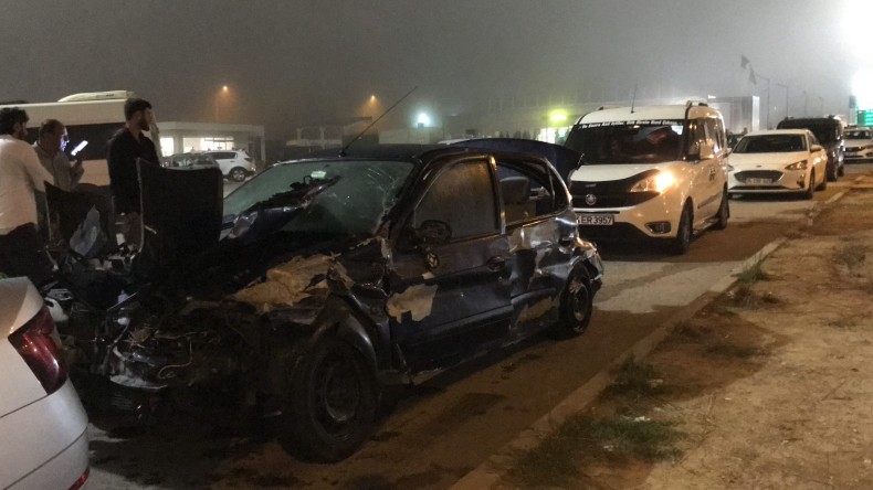 Kuzey Marmara Otoyolu’nda Kaza: Bayram Tatili Yolunda Kontak Kapattılar