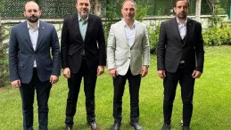 Hüseyin Ayaz, Büyük Birlik Partisi heyetini evinde ağırladı