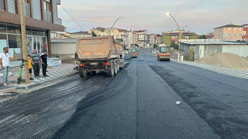Darıca Lokman Hekim Caddesine aşınma asfaltı