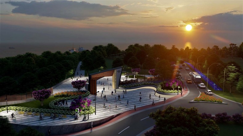 Darıca Millet Bahçesi 3. Etap’ta Millet Kıraathanesinin Kaba İnşaatı Tamam