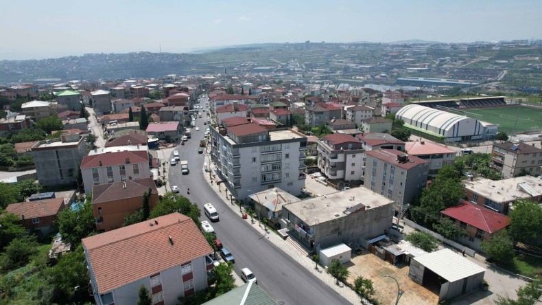 Dilovası İstiklal Caddesi Yenilendi