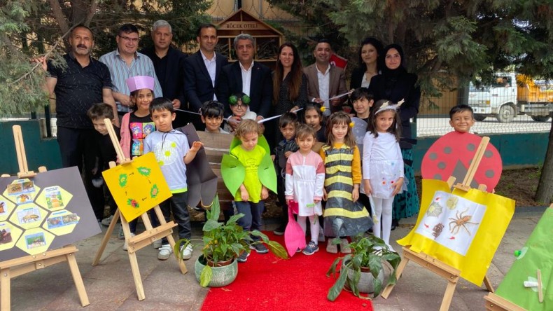 GEBKİM’li minikler Böcek Oteli açılışı yaptı