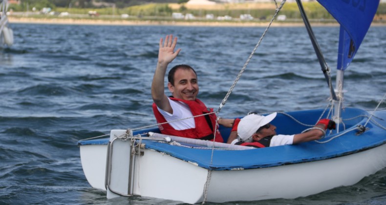 Özel sporcular Para Yelken Şampiyonasına hazır