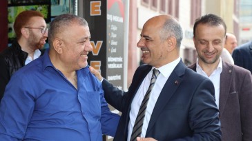 Körfez’de Cumhur İttifakı’ndan teşekkür ziyareti