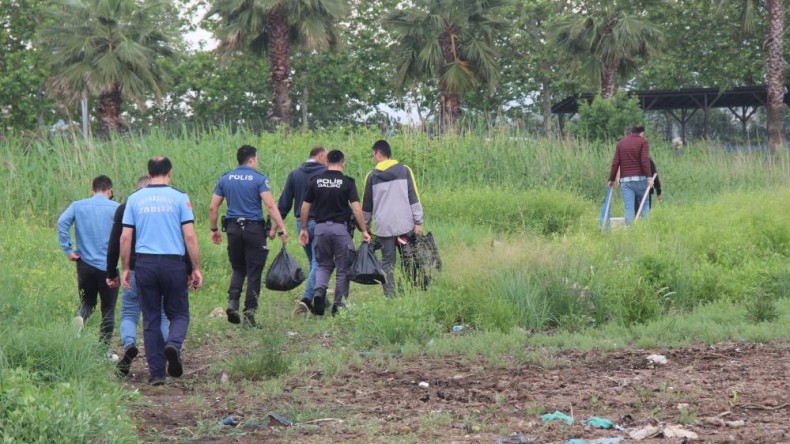 Ava giderken avlandılar