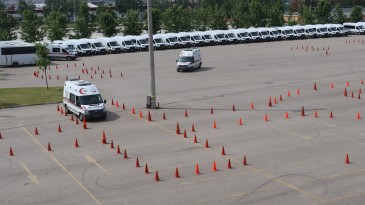Ambulans Sürüş Teknikleri Eğitimi Tamamlandı