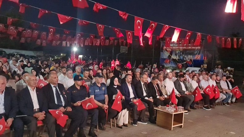 15 Temmuz Şehitleri Dilovası’nda Anıldı