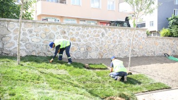 Çayırova’da Parklar Yenileniyor