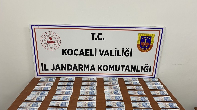 Üstünde 17 bin TL sahte para ele geçirildi