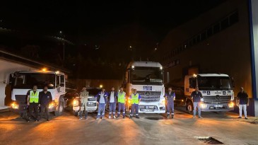 Bartın’daki sel felaketine yardım için yola çıktılar