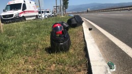Motosiklet kazası: 1 ölü, 1 yaralı