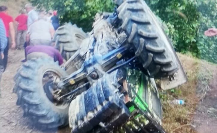 Acı haber: Kardeşleri traktör kazası ayırdı