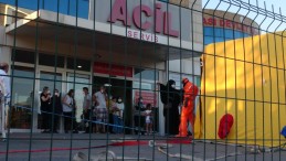 Şahıs baygın bulundu, hastane karantinaya alındı