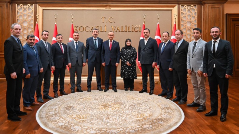 Kocaeli Türk Ocakları’ndan Vali Seddar Yavuz’a Ziyaret;