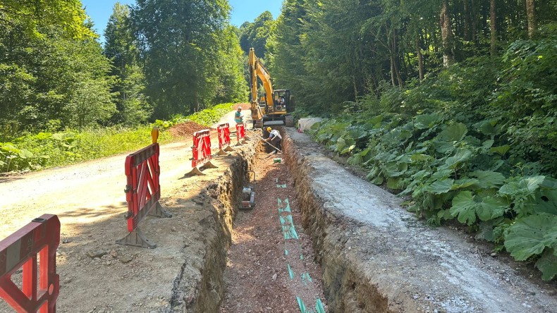 İsu, Teleferik Projesinin Altyapı Çalışmalarına Başladı