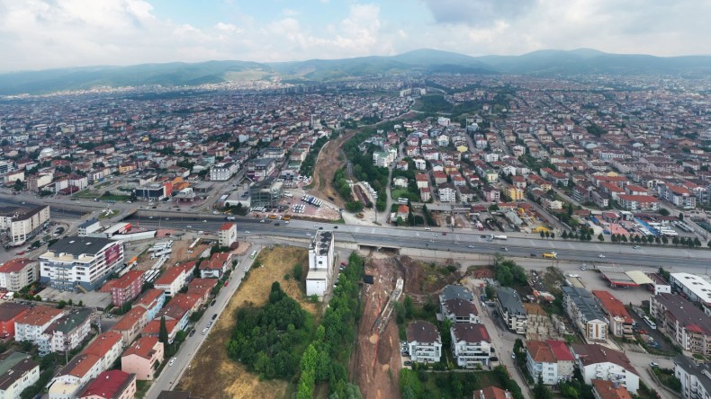 Kaşkaldere Kavşağı’nda Köprü Kazıkları Çakılıyor