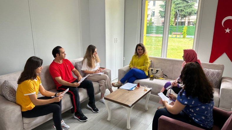 Otizm Spor Ve Yaşam Evi’nde Süreç Değerlendirme Toplantısı