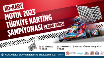 TOSFED Körfez Yarış Pisti’nde Karting Heyecanı
