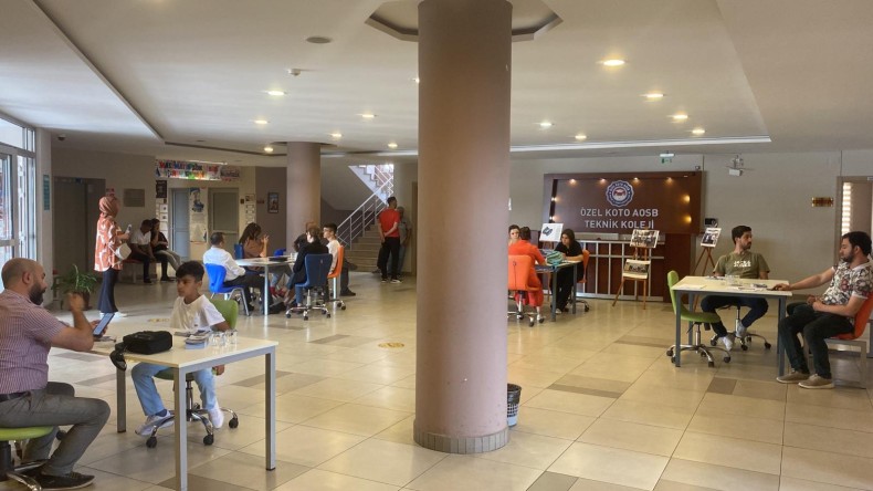 KOTO’nun Okuluna Yoğun İlgi: Kayıtlar Devam Ediyor