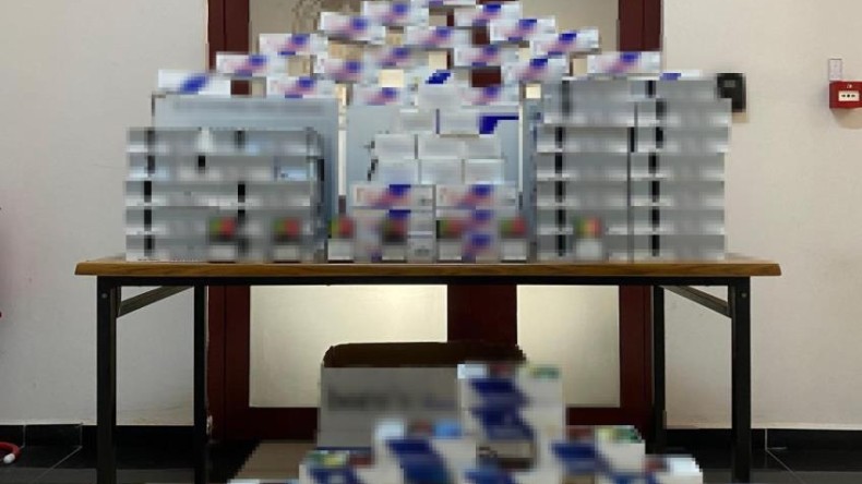 Kocaeli’de 34 bin 360 makaron ele geçirildi