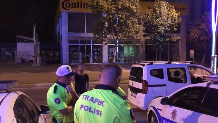 Alkollü sürücü gazeteciye tehdit ve küfür savurdu