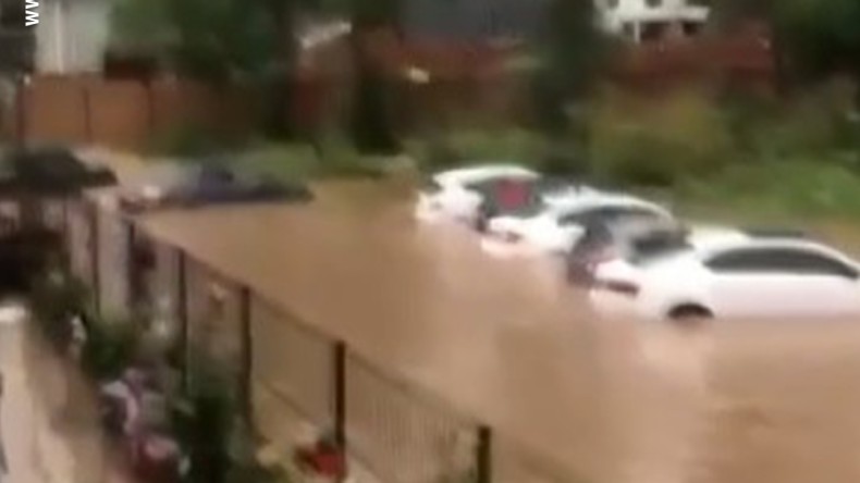 Sağanak yağıştan en çok Kandıra etkilendi