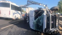 Paramparça olan araçlardan sağ çıktılar