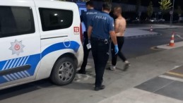 Babasına öfkelendi, minibüsü yaktı