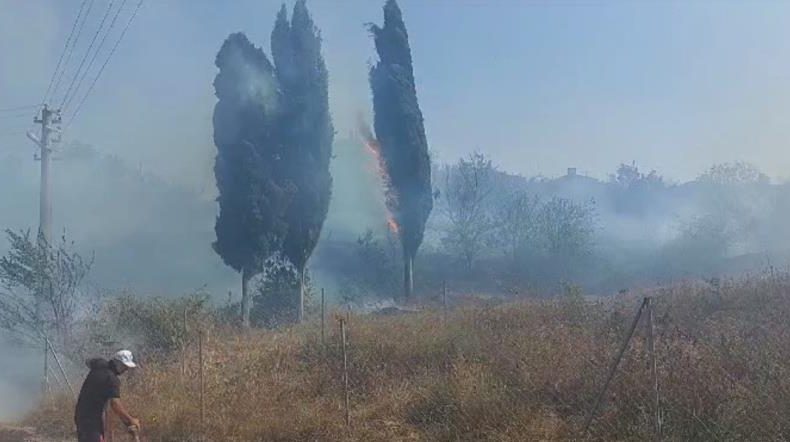 Aynı saatte 3 farklı köyde yangın