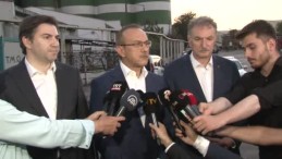 Bakan Yardımcısı,12 kişinin yaralandığı patlama bölgesini inceledi