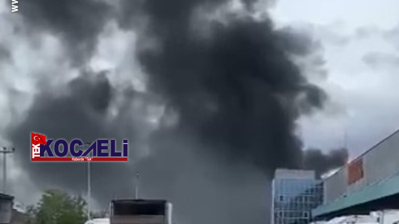 Migros’un deposunda korkunç yangın