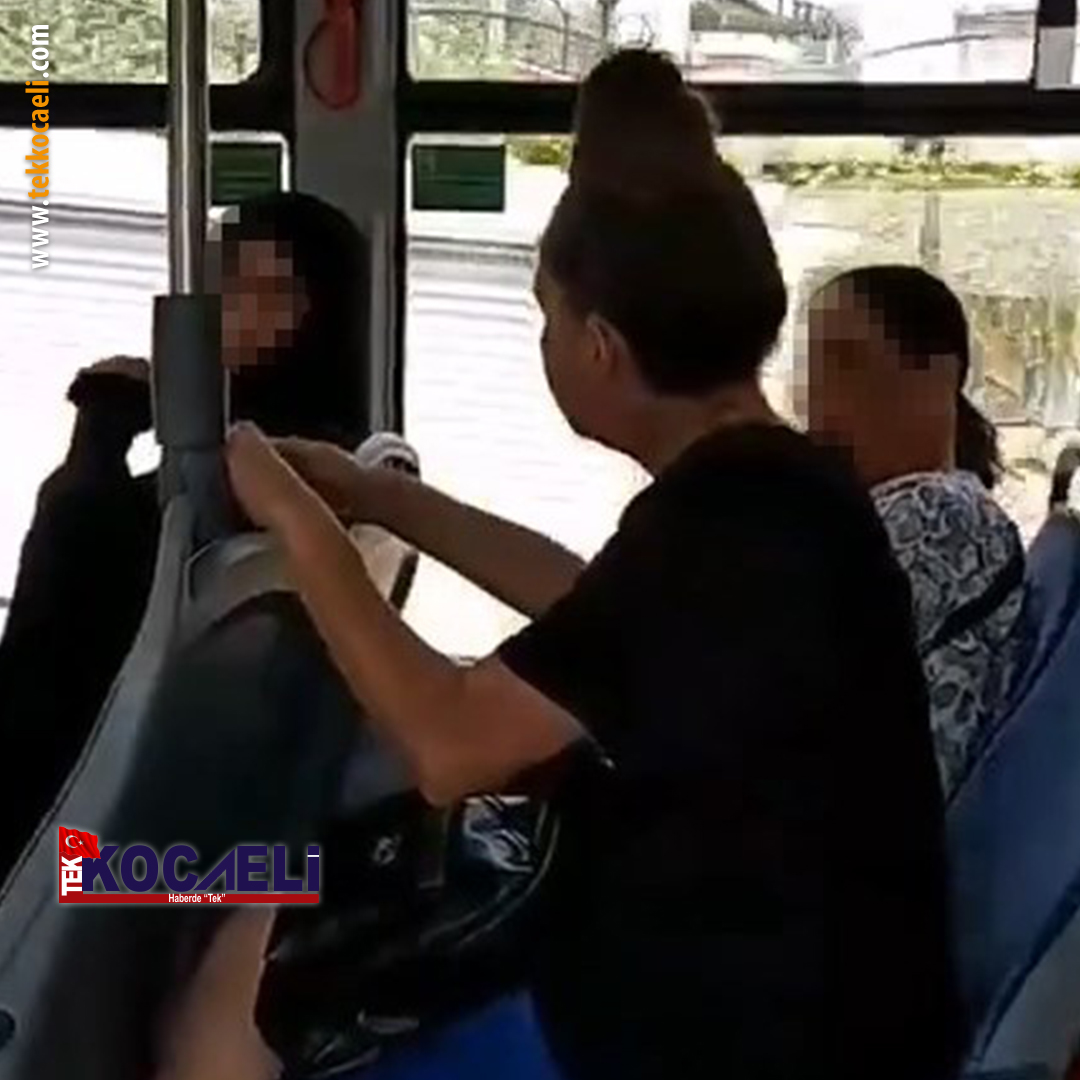 Tesettürlü kadına otobüste çirkin saldırı: “Peçeni al git”
