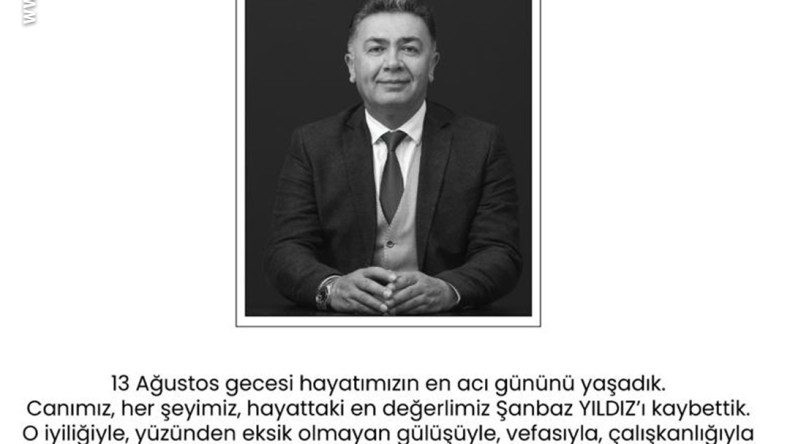 YILDIZ ailesinden acılarını paylaşan herkese teşekkür