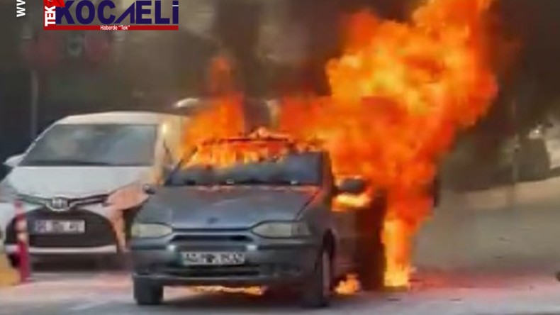 Hurdaya dönen otomobilini görünce sinir krizi geçirdi