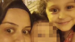 Günün en acı karesi: Anne ve kızından geriye bu kare kaldı