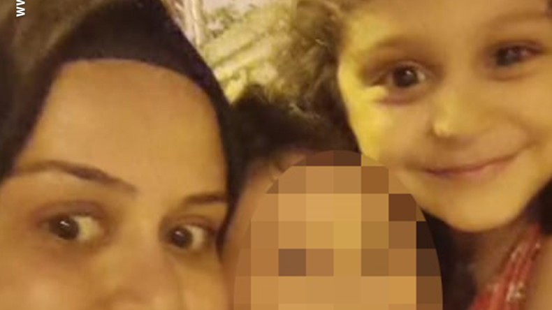 Günün en acı karesi: Anne ve kızından geriye bu kare kaldı