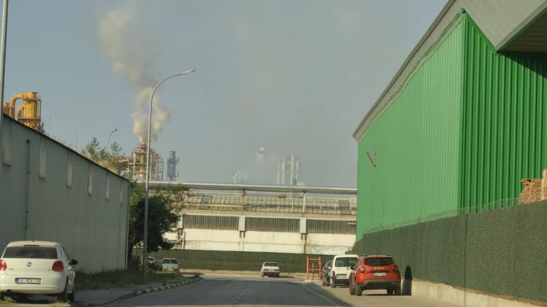 Fabrikada korkutan patlama