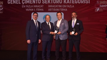 En Fazla İhracatını artıran Nuh Çimento’ya 5 ödül birden