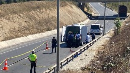 Motosiklet sürücüsü kazada hayatını kaybetti