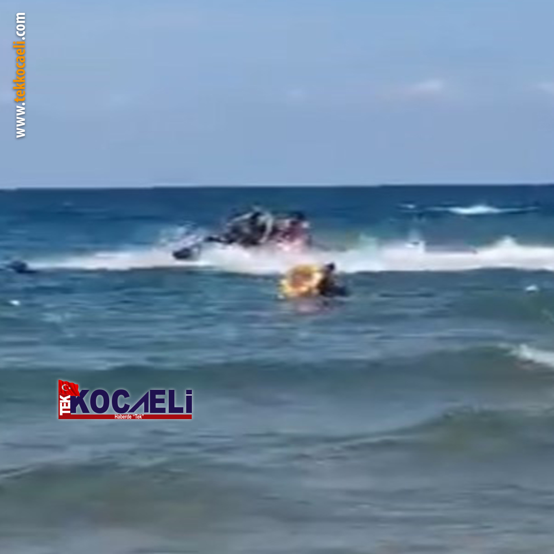 Kandıra sahilinde can pazarı: Boğulacaklardı, 4 kişi kurtarıldı