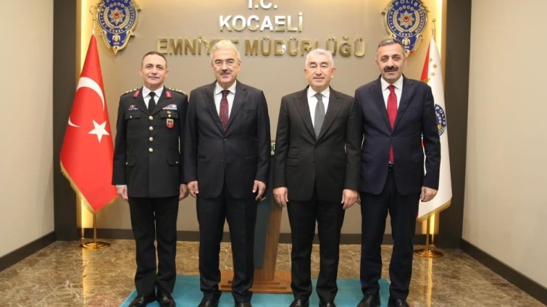 Emniyet Genel Müdürü Erol Ayyıldız Kocaeli’deydi