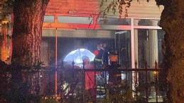 İki katlı evde yangın