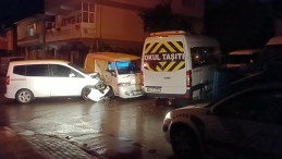 Yağmur kazaya sebep oldu: 3 yaralı