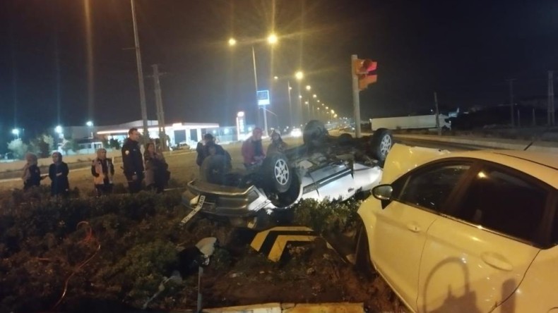 Korkunç kaza: 1 ölü, 2 yaralı