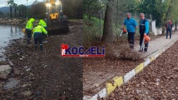 Fırtınadan etkilenen noktalarda onarım çalışması yapılıyor