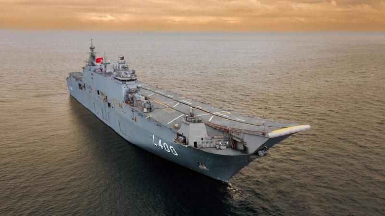 Milli gururumuz TCG Anadolu, Kocaeli’ye geliyor