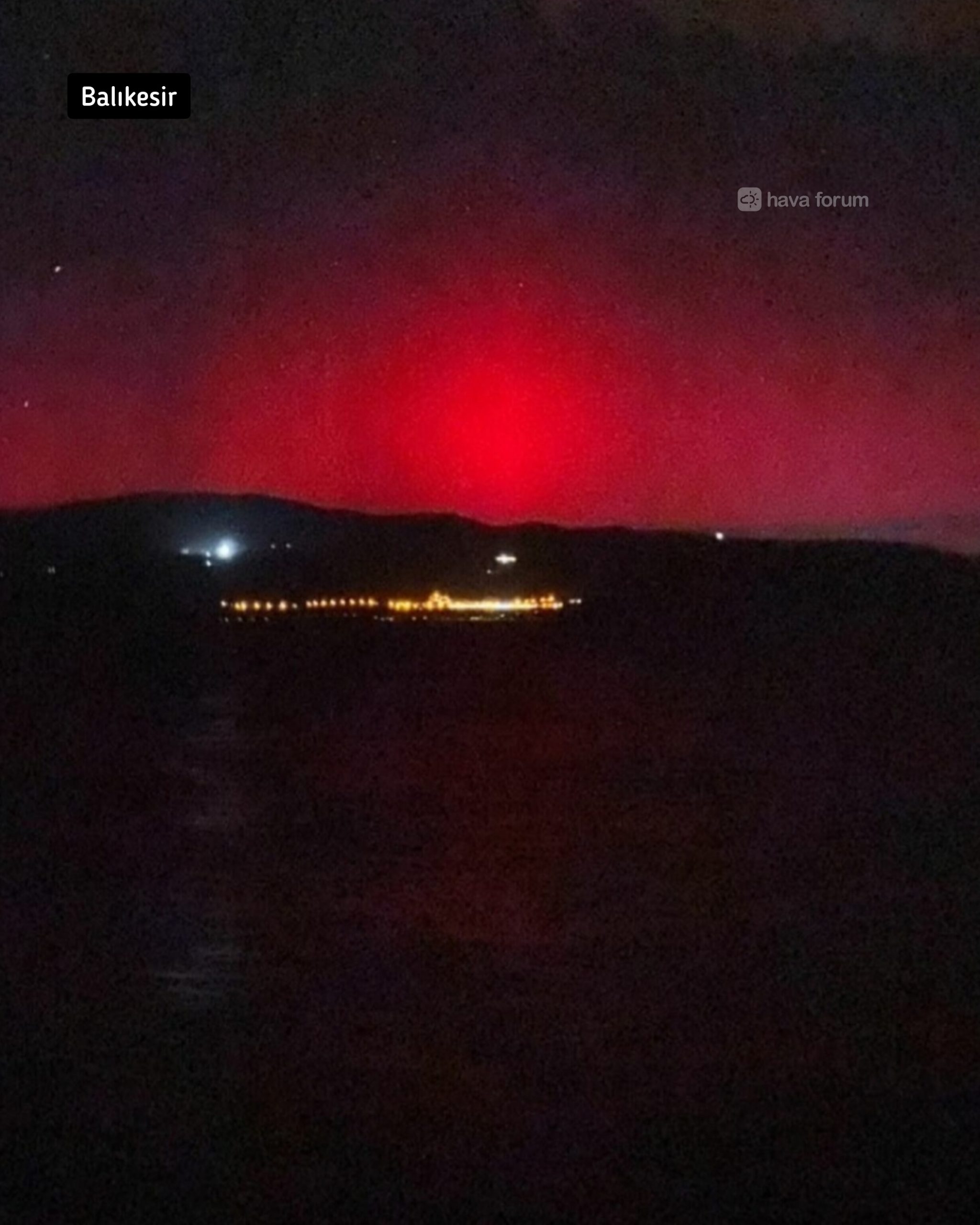 Ülkemizde tarihi anlar: Marmara Adası’nda kuzey (kutup) ışıkları görüldü