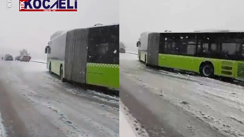 Araçlar yolda kalınca gençler sınava yetişemedi