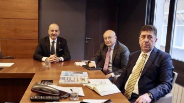 Hüseyin Erol, CHP Genel Merkez yetkilileri ile görüştü